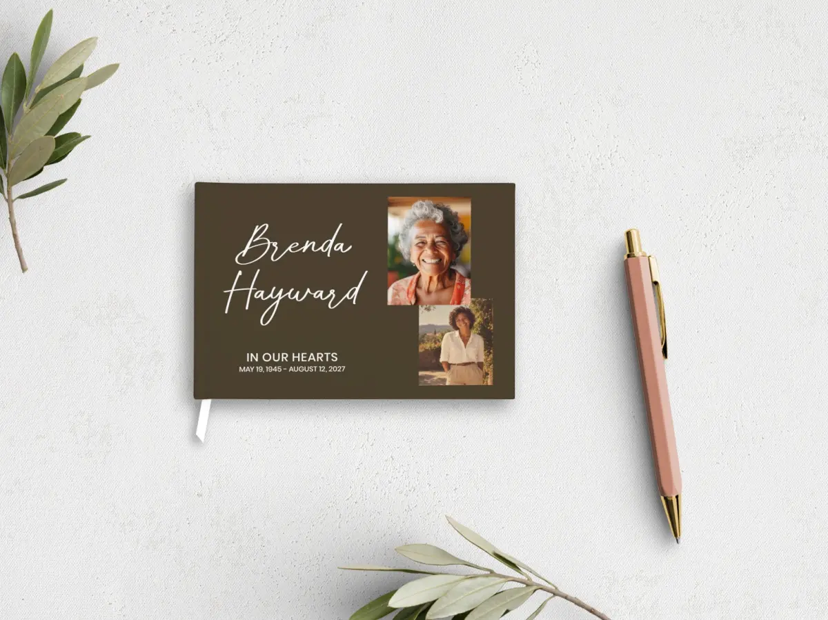 Wedding Program Front
