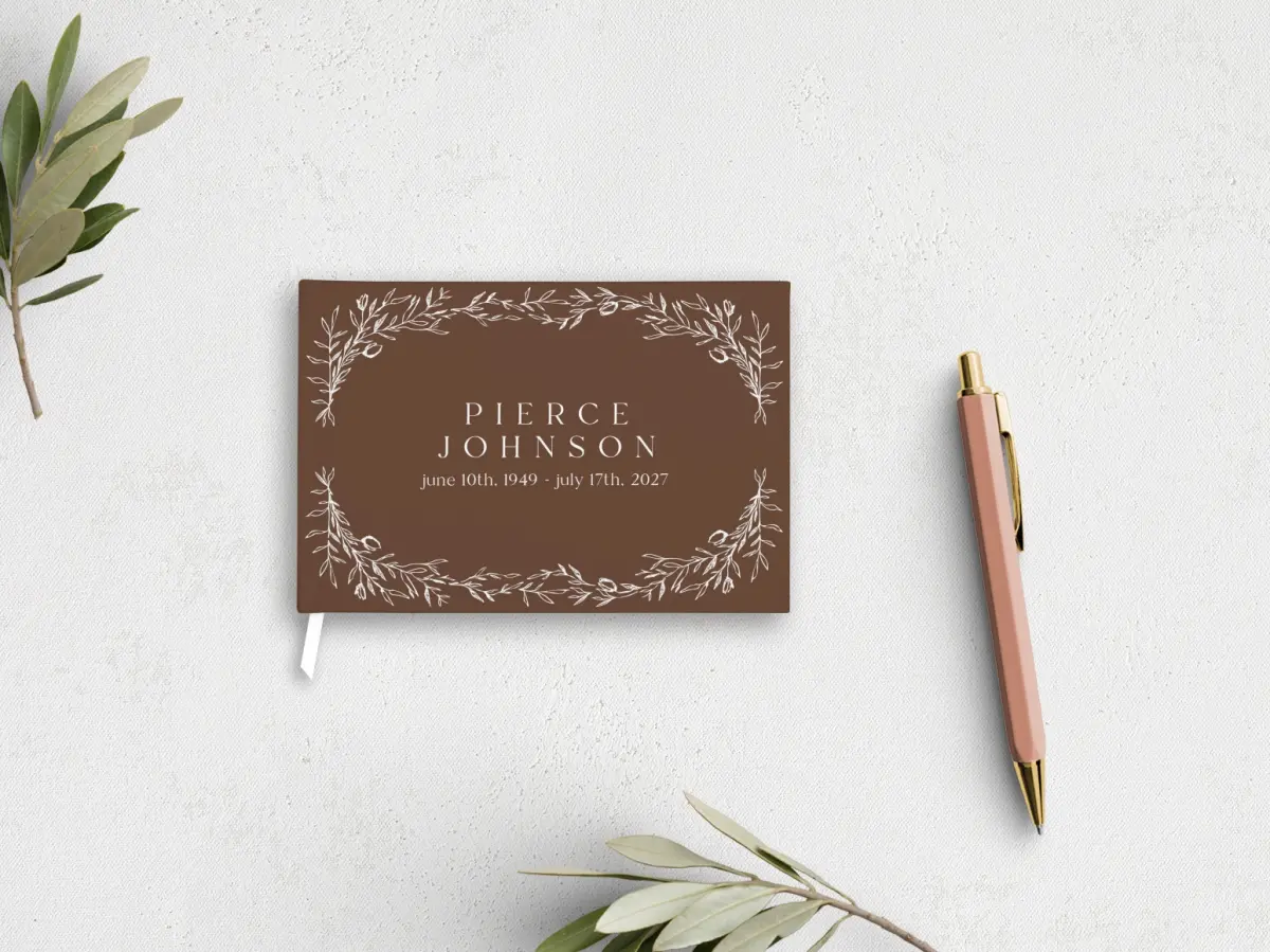 Wedding Program Front