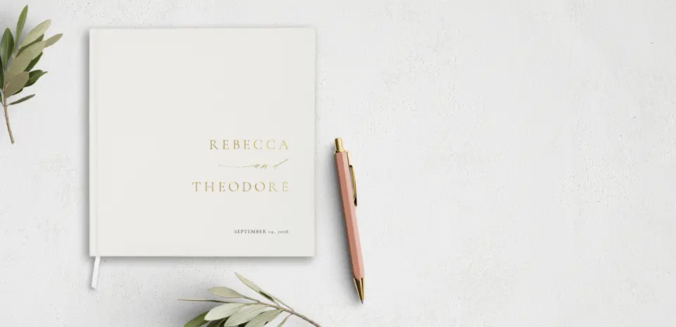 Wedding Program Front