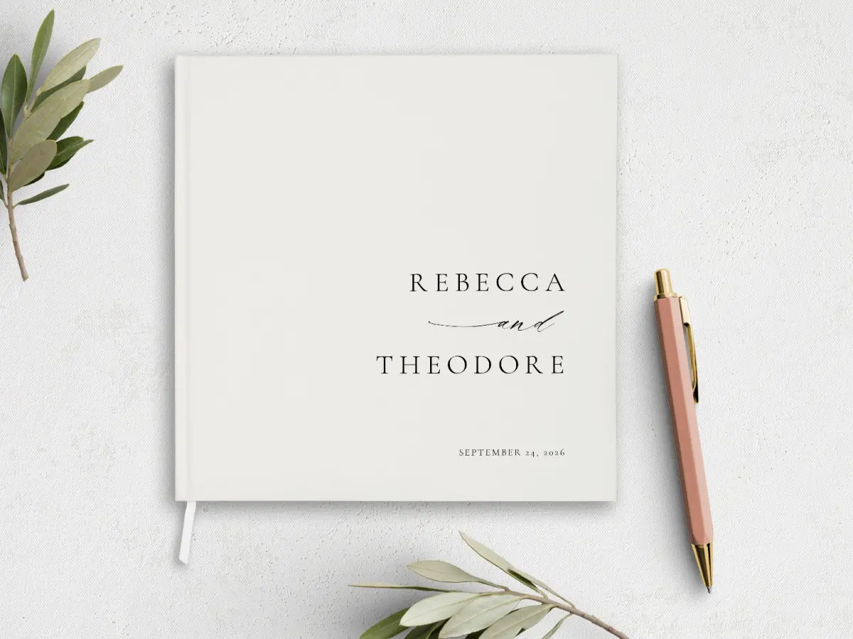 Wedding Program Front