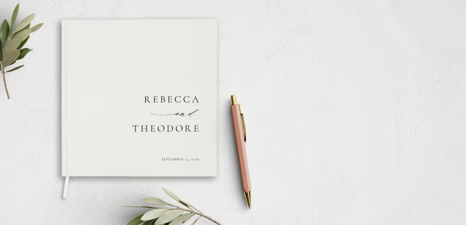 Wedding Program Front