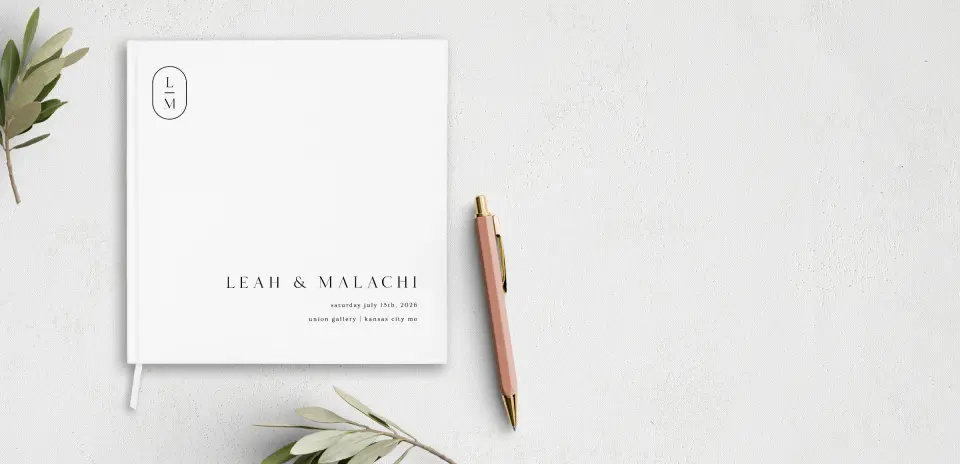 Wedding Program Front