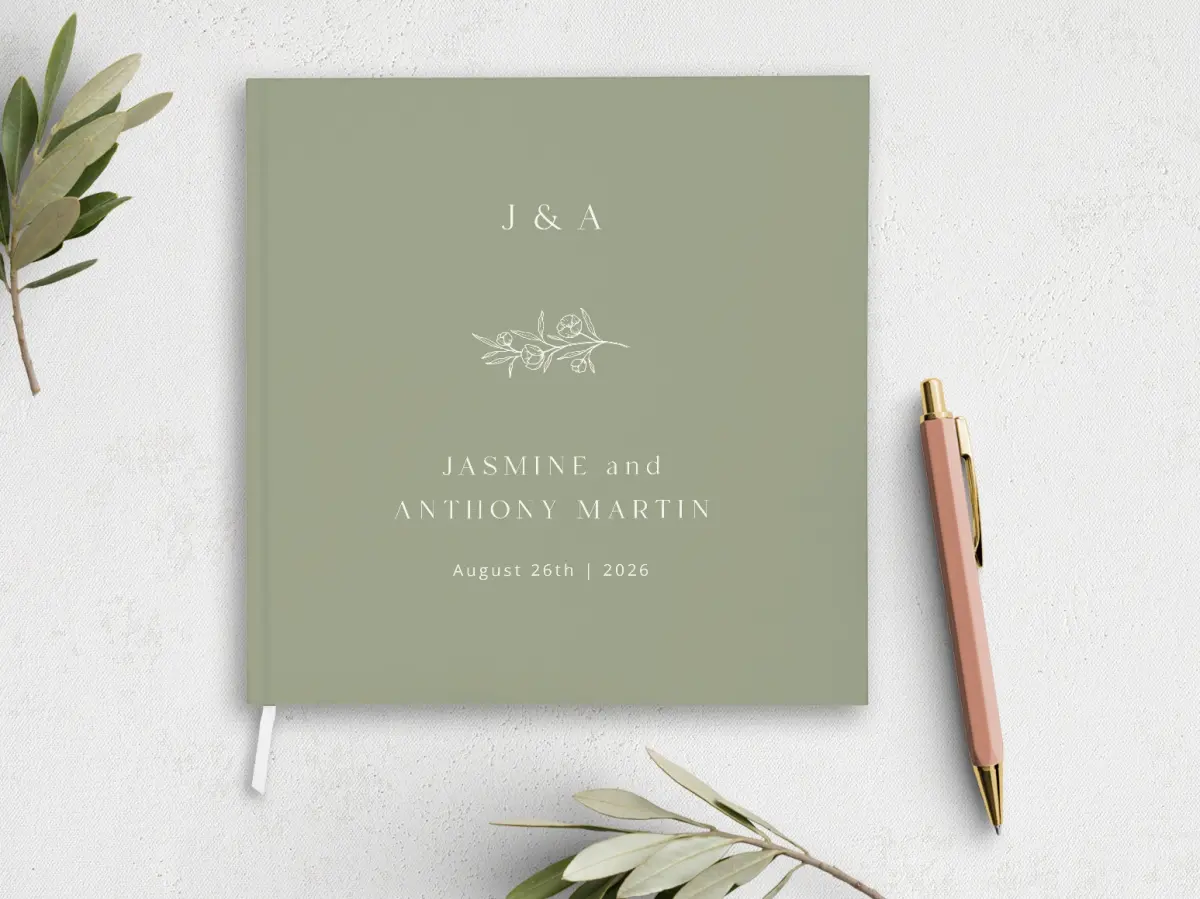 Wedding Program Front