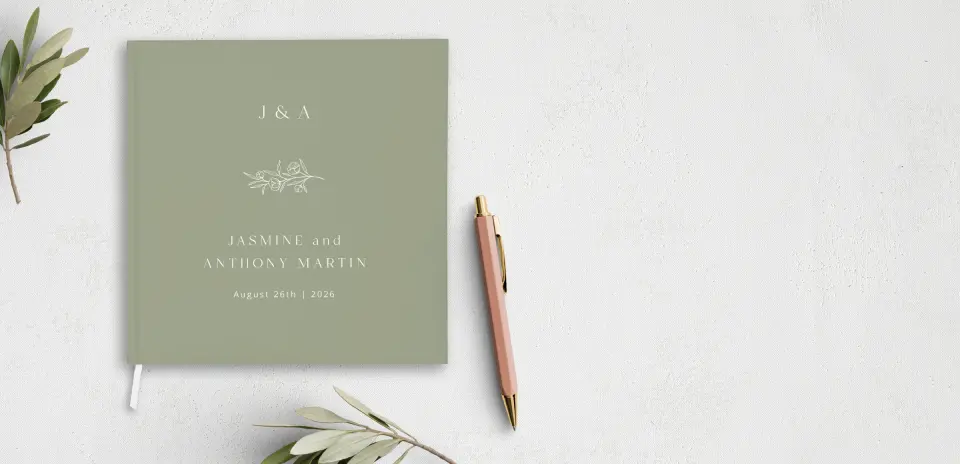 Wedding Program Front