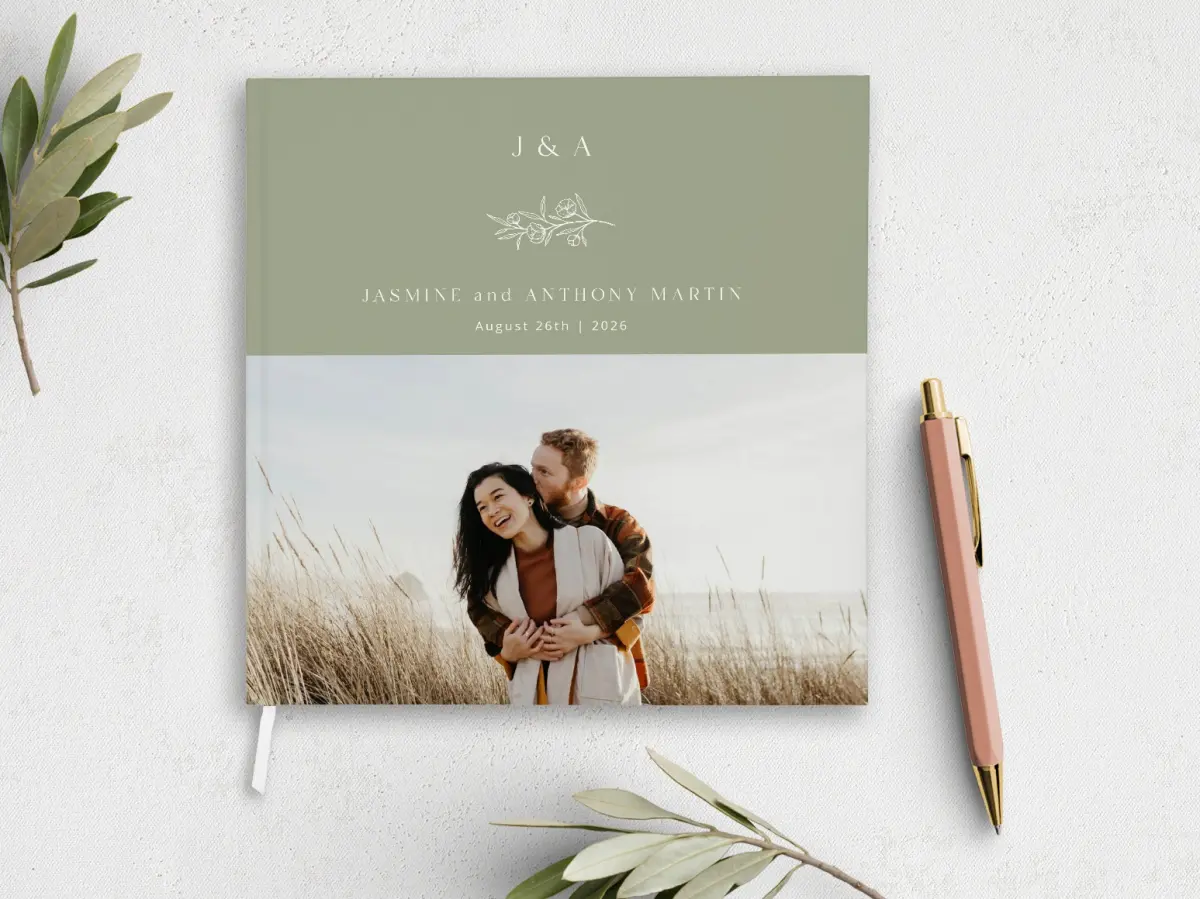Wedding Program Front