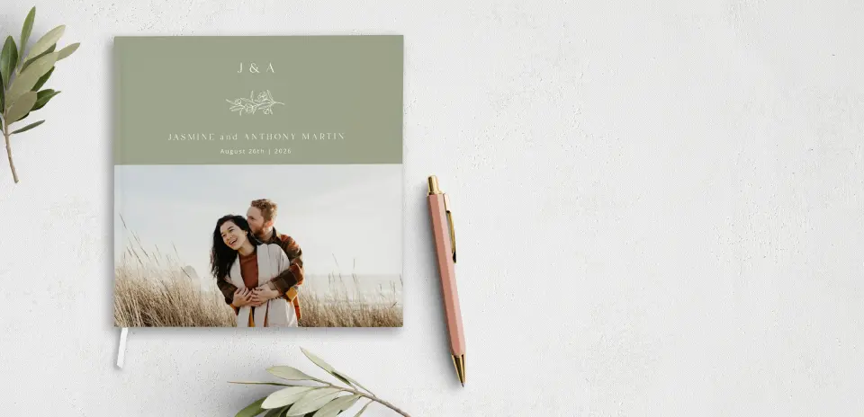 Wedding Program Front