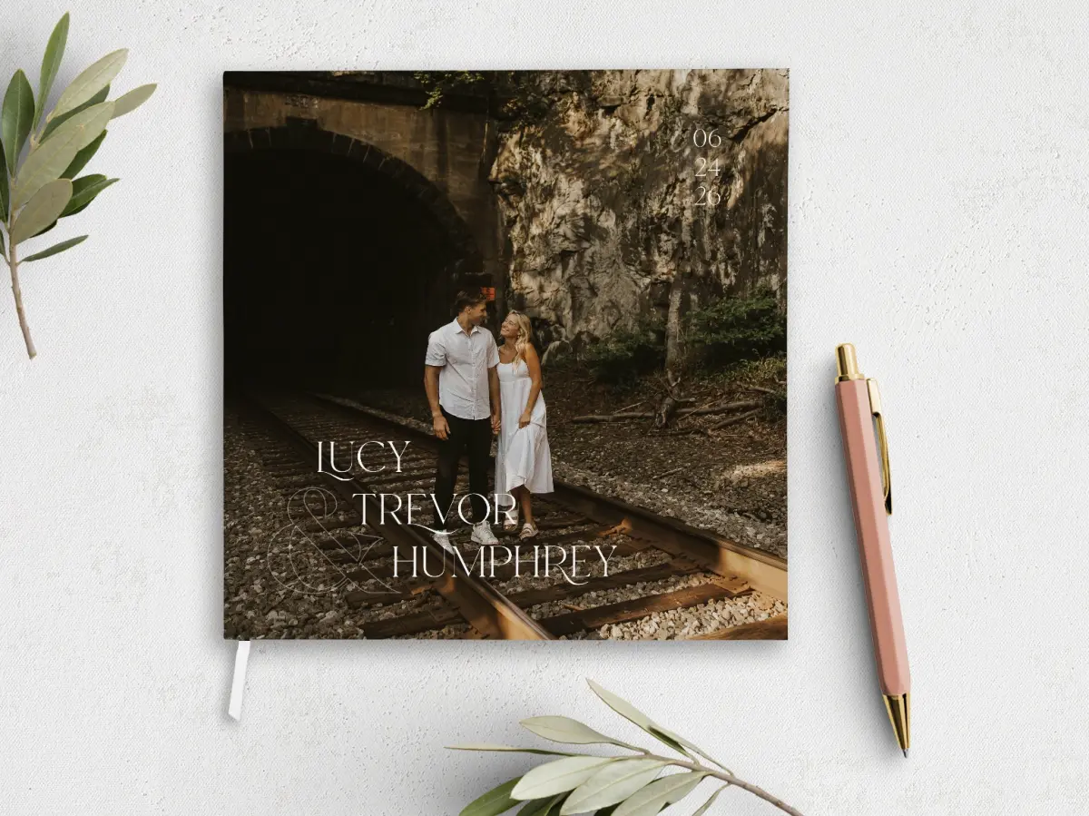 Wedding Program Front