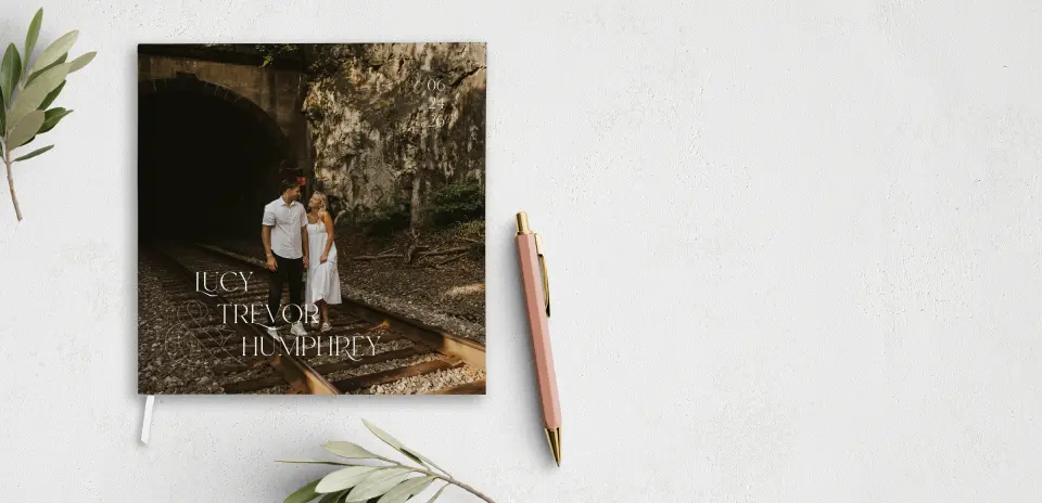 Wedding Program Front