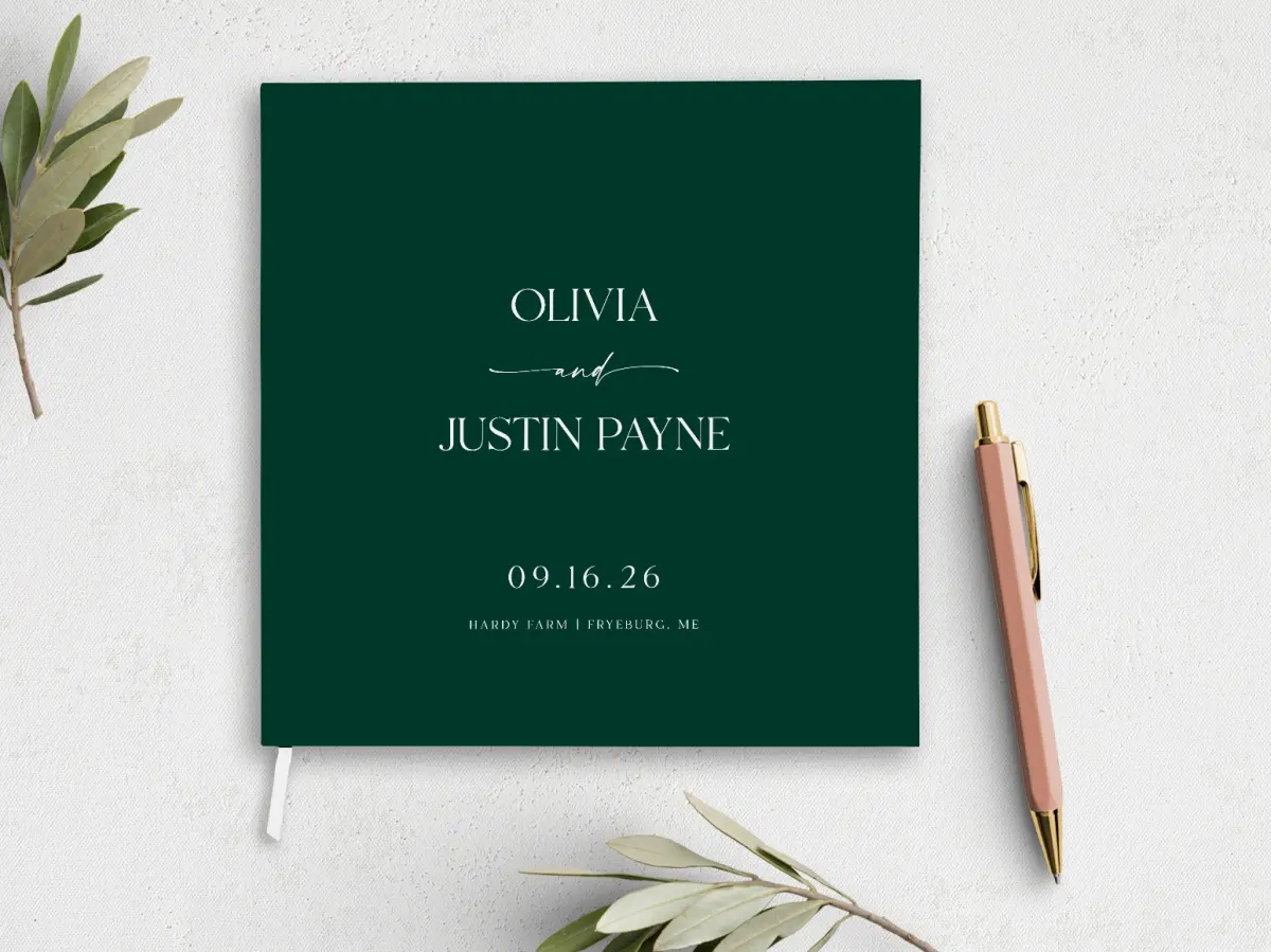 Wedding Program Front