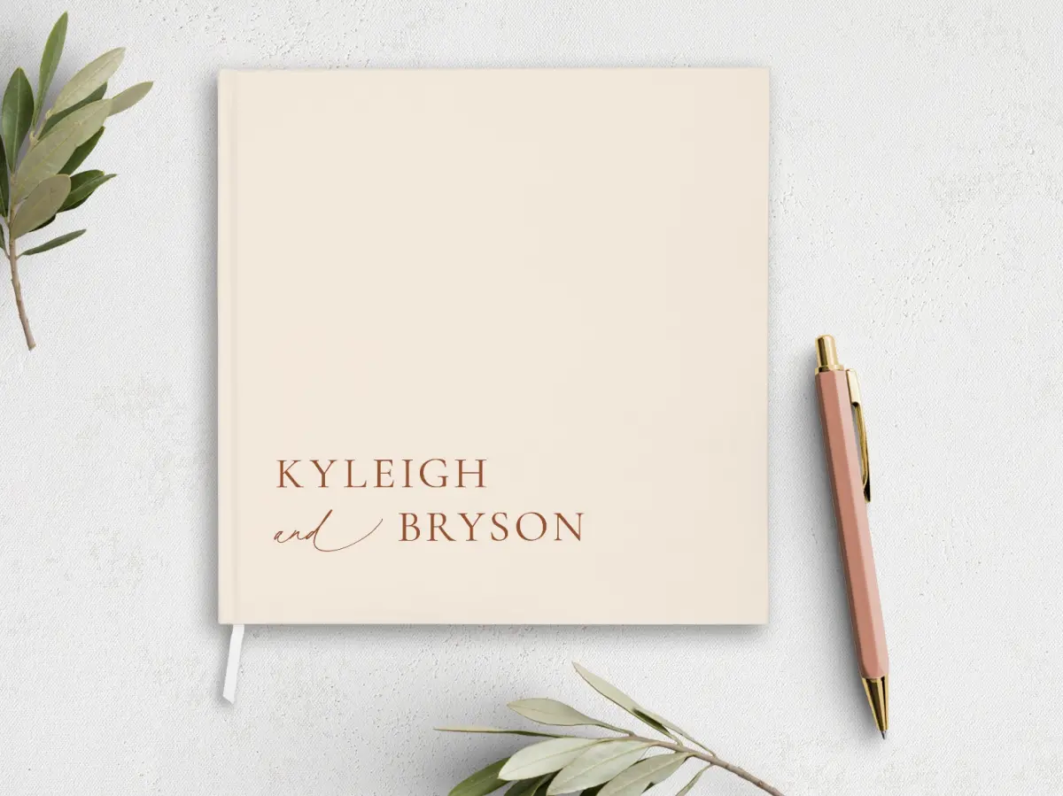 Wedding Program Front