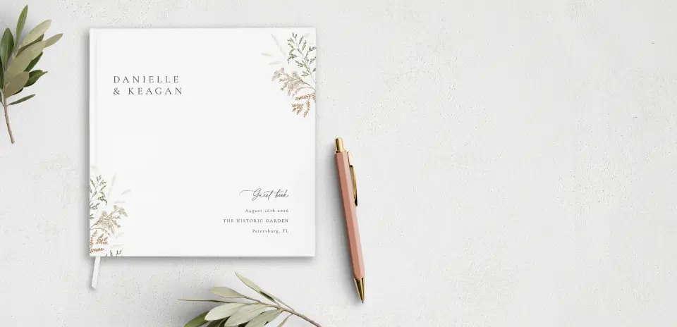 Wedding Program Front