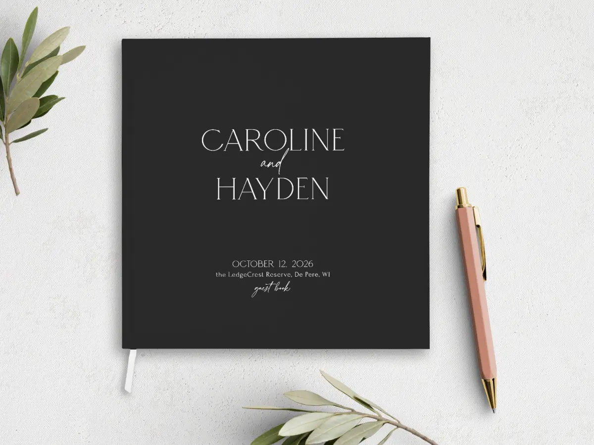 Wedding Program Front