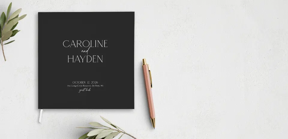 Wedding Program Front