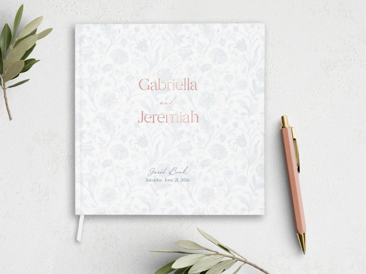 Wedding Program Front