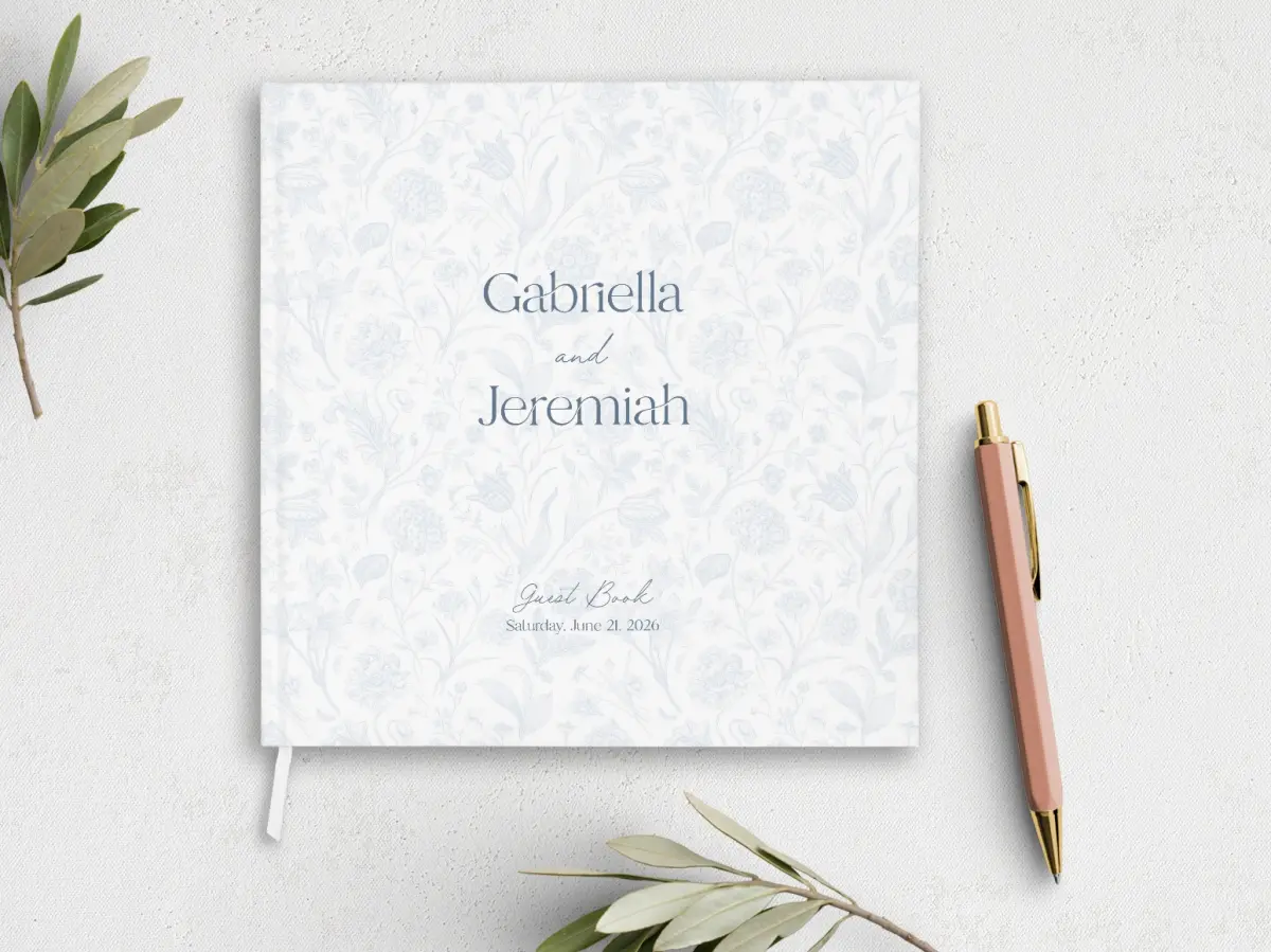 Wedding Program Front