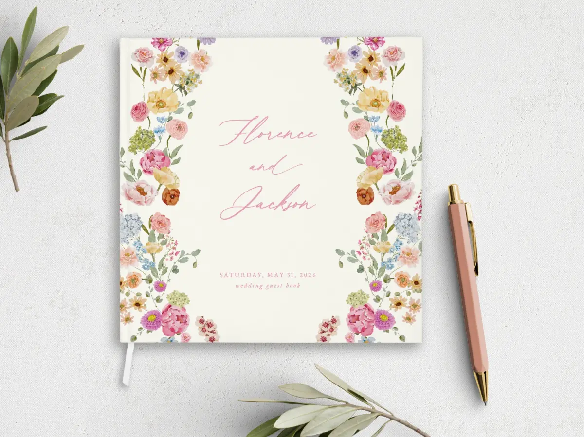 Wedding Program Front