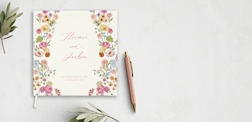 Wedding Program Front