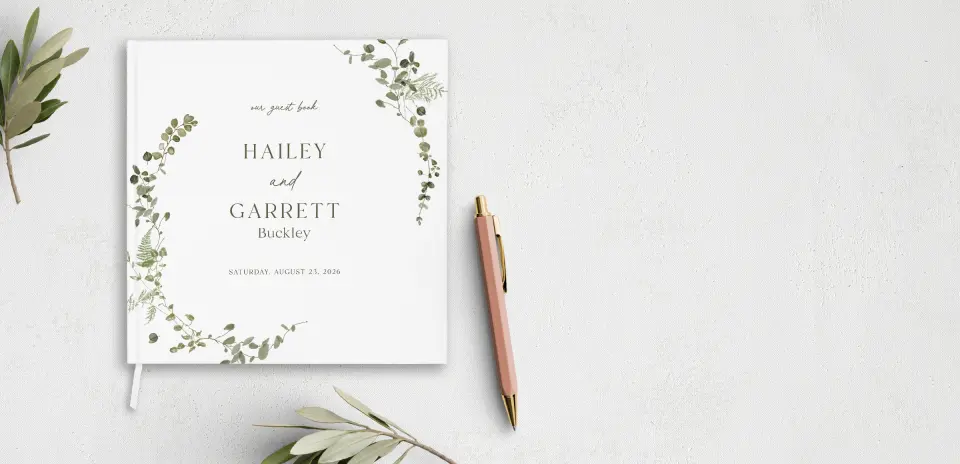 Wedding Program Front