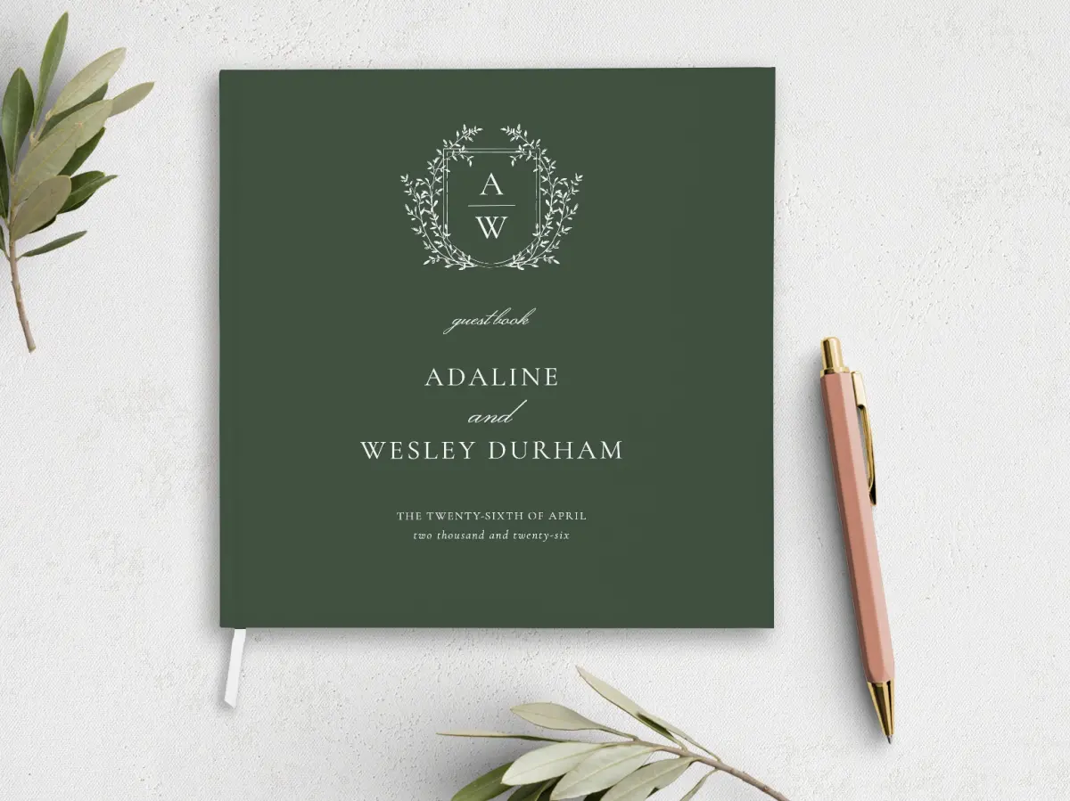 Wedding Program Front