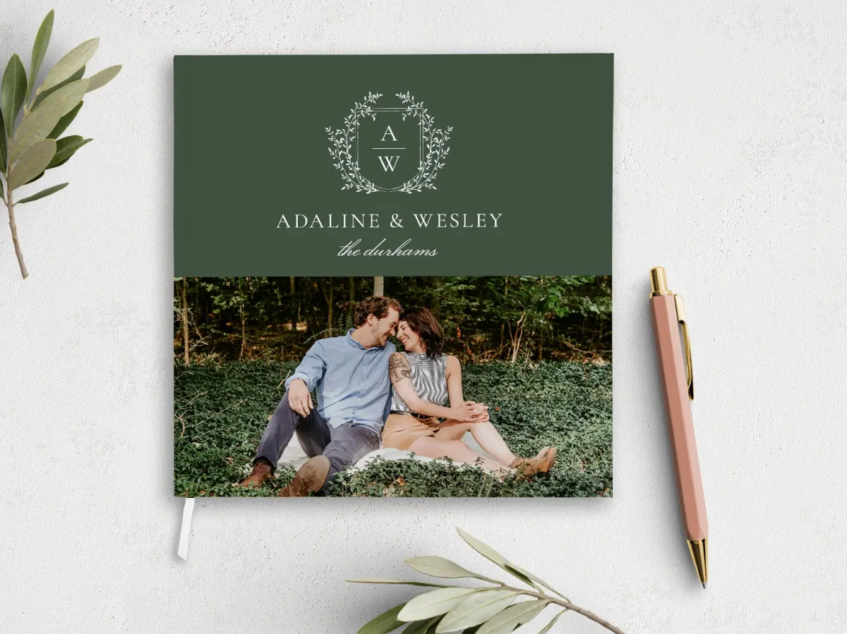 Wedding Program Front