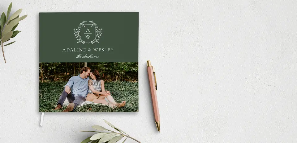 Wedding Program Front