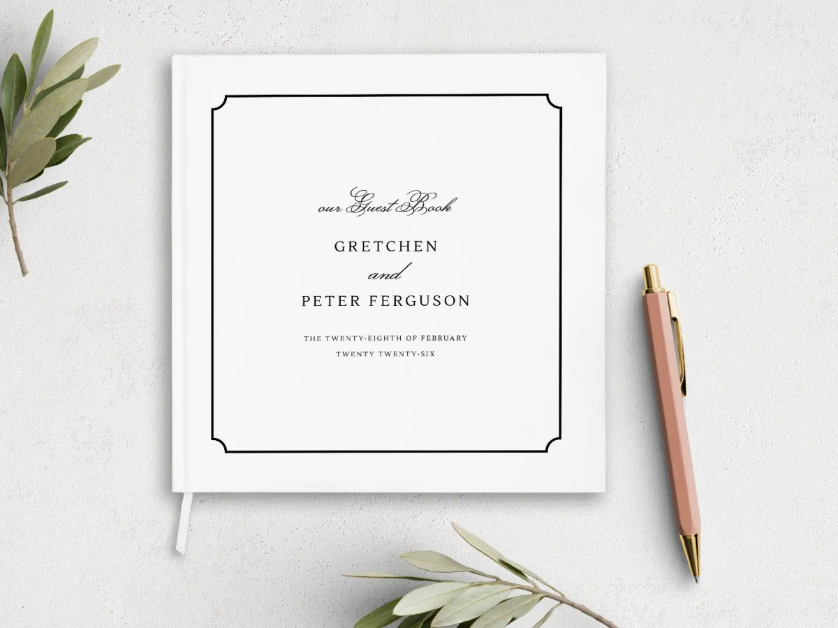 Wedding Program Front