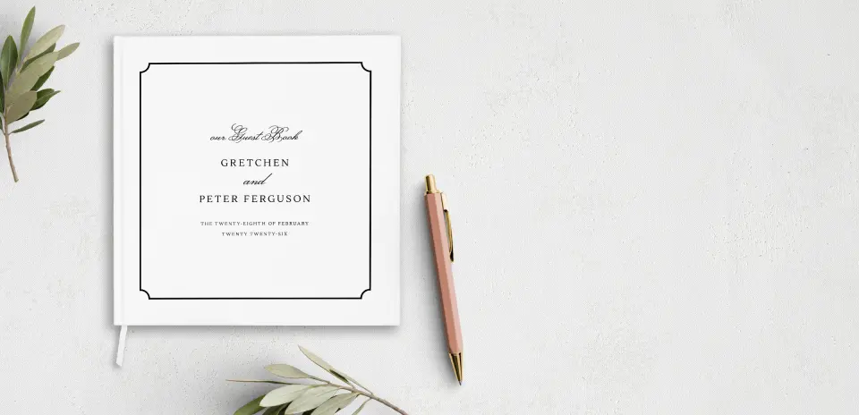 Wedding Program Front