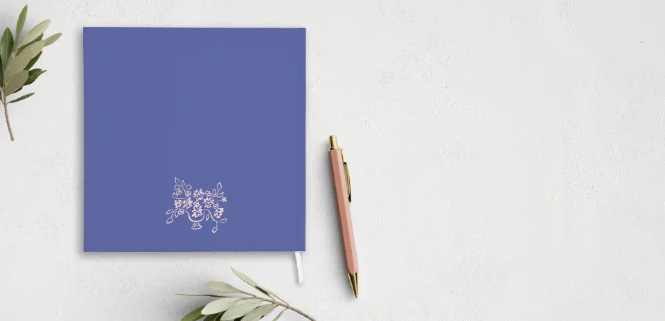 Wedding Program Back