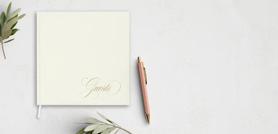 Wedding Program Front
