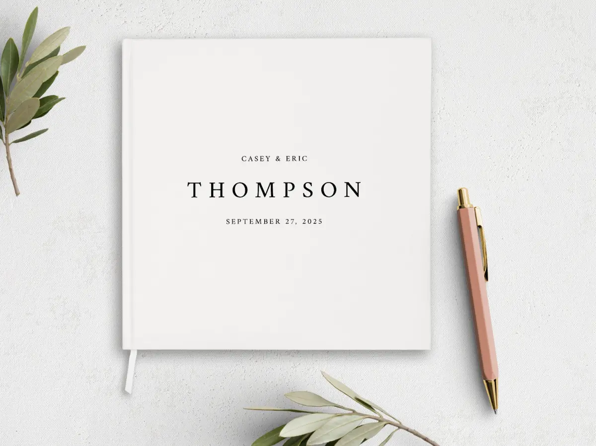 Wedding Program Front