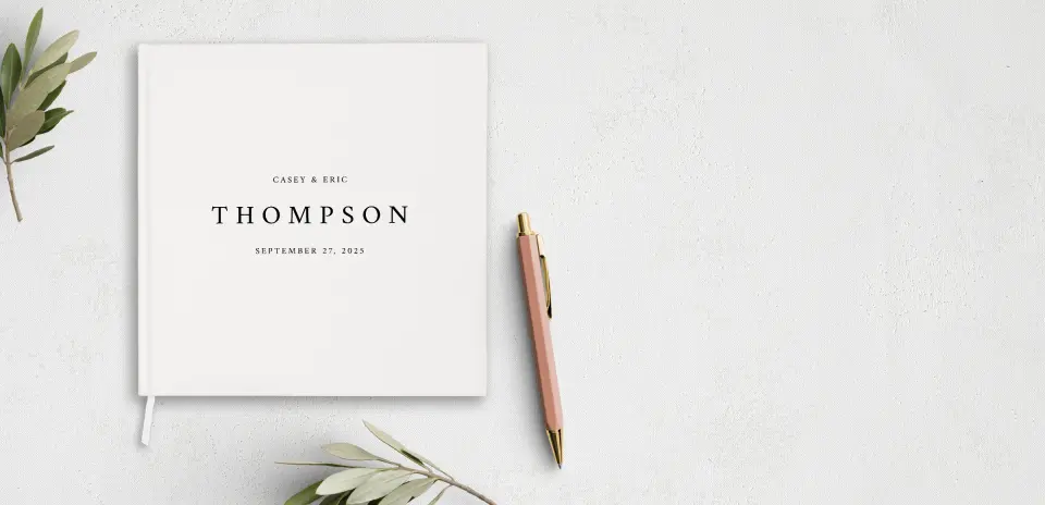 Wedding Program Front