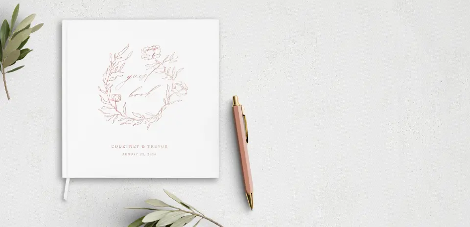 Wedding Program Front
