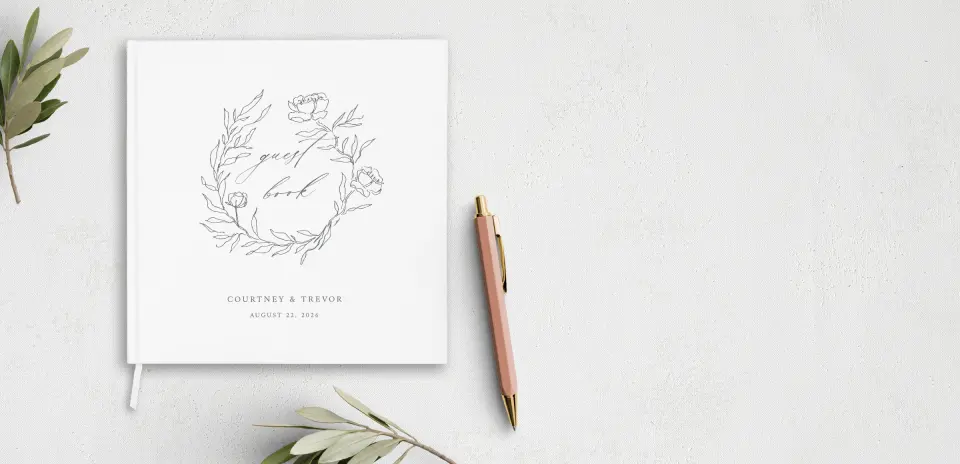 Wedding Program Front