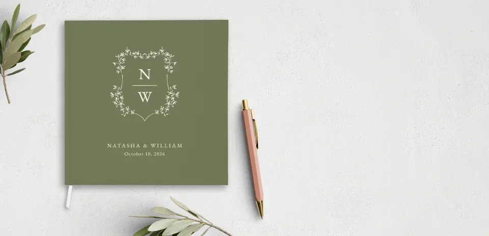 Wedding Program Front