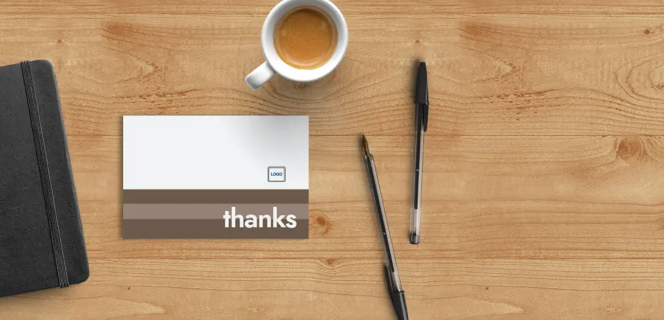 Large Thank You Cards