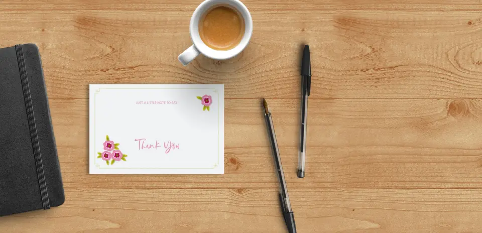 Large Thank You Cards