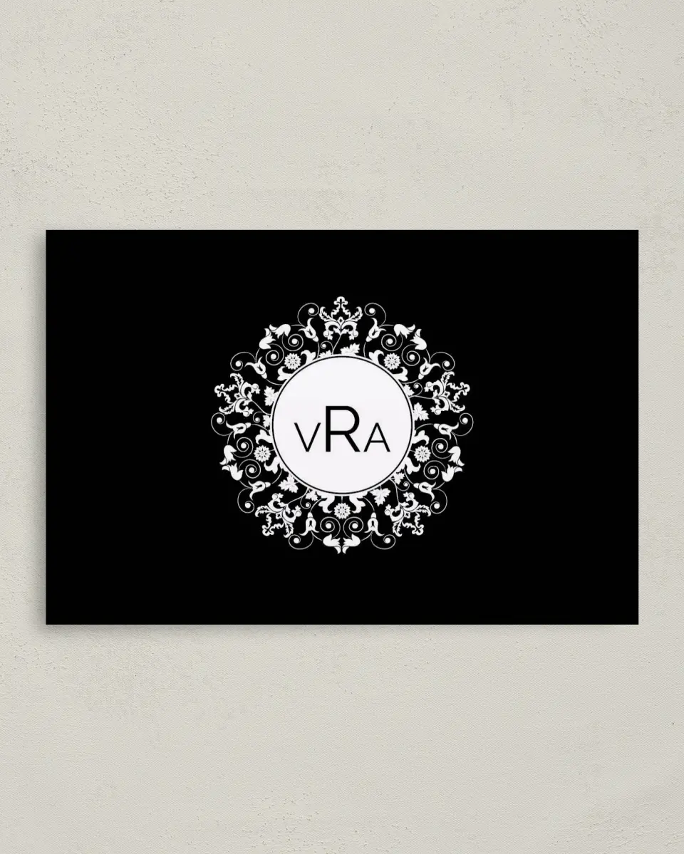 This is a 4" x 6" Folded Thank You Card called Beautiful and Bold printed in full color on Premium Smooth paper