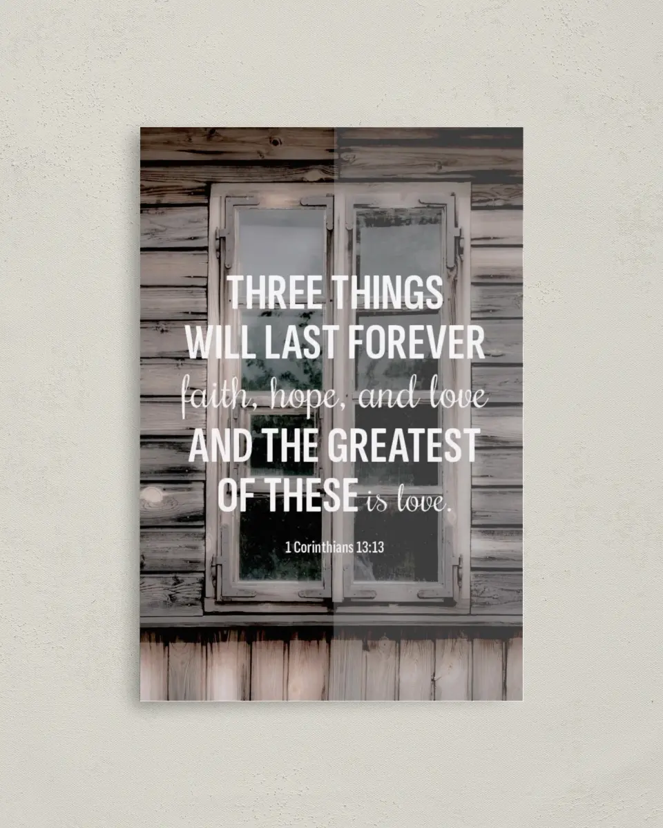 This is a 4" x 6" Folded Thank You Card called Rustic Retreat printed in full color on Premium Smooth paper