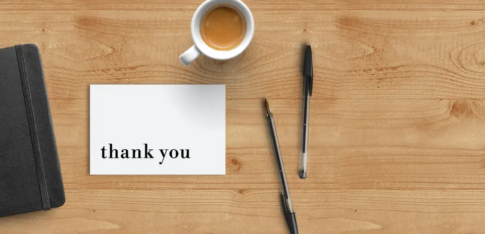 Large Thank You Cards