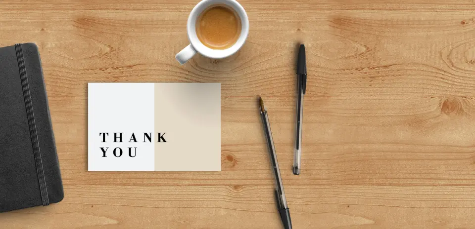 Large Thank You Cards