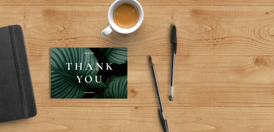 Large Thank You Cards