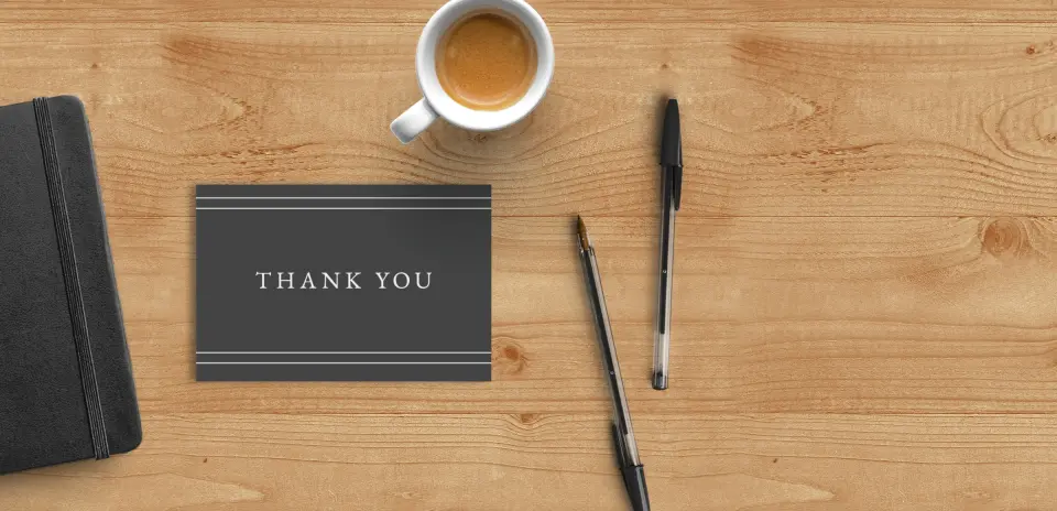 Large Thank You Cards