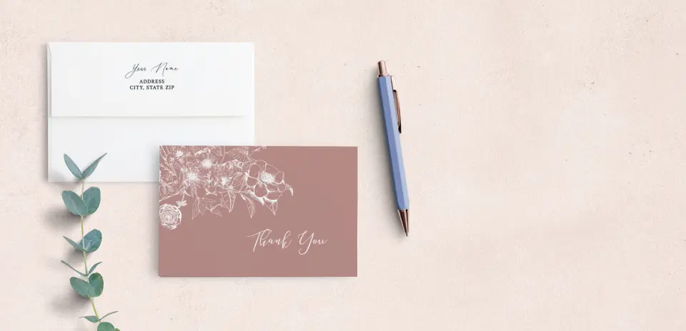 Front with Envelope Design