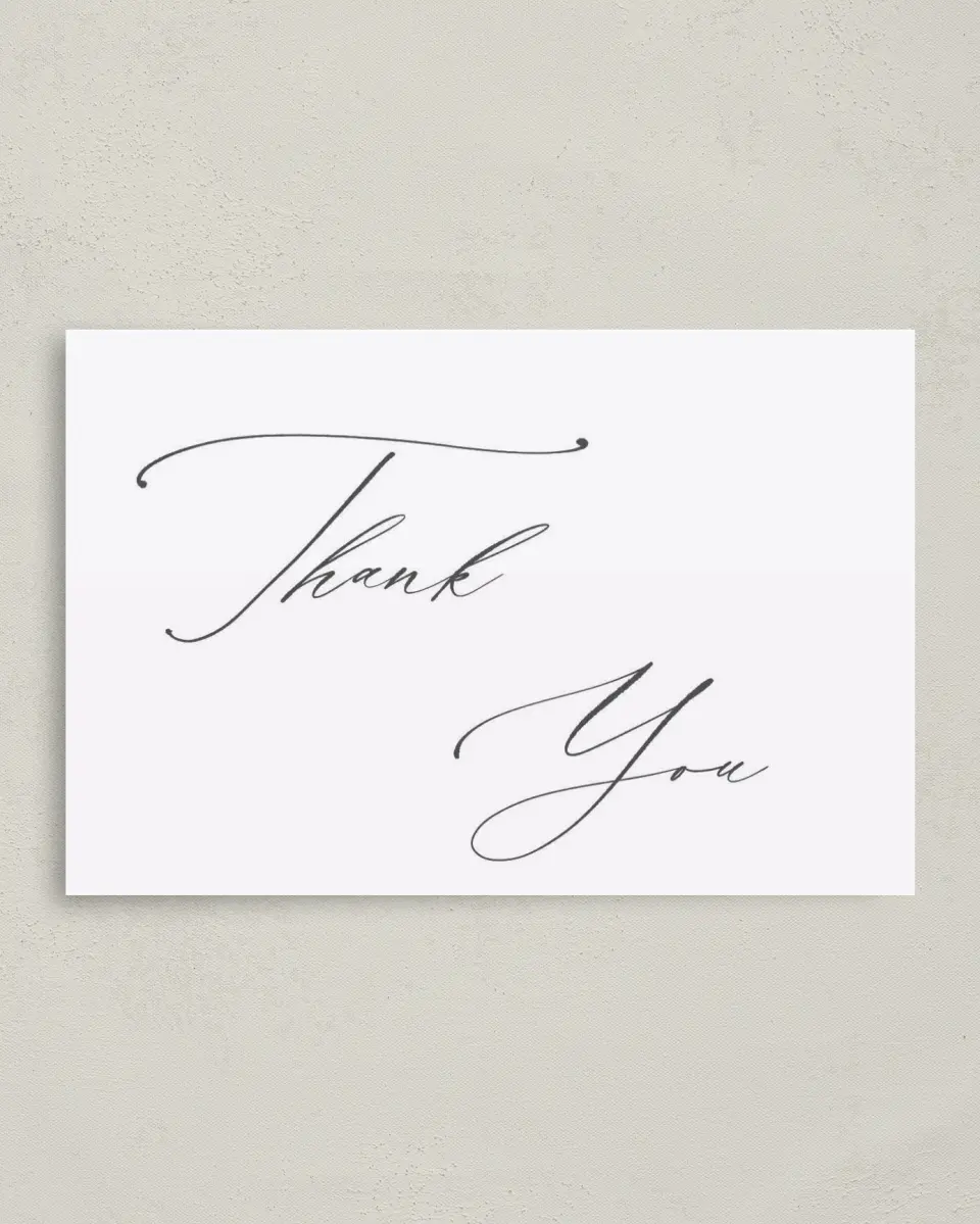 This is a 4" x 6" Folded Newlywed called Soon to be Soiree printed in full color on Premium Smooth paper