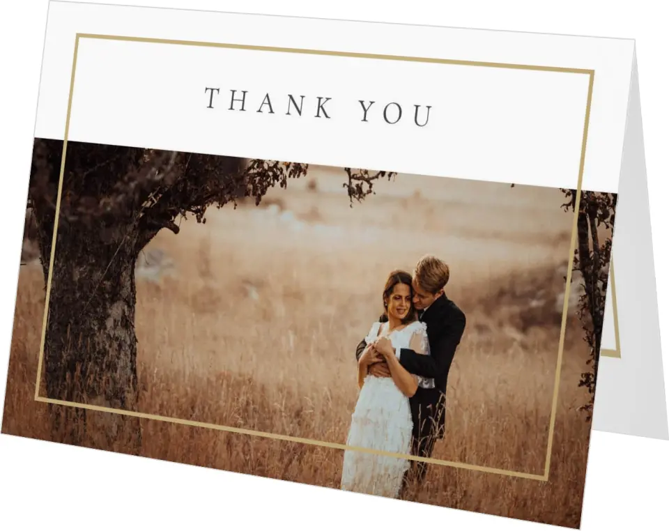Rich Structure Thank You Cards