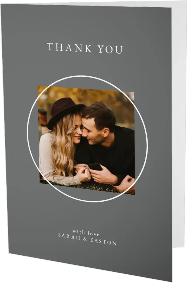 Heavenly Harmony Wedding Thank You Cards