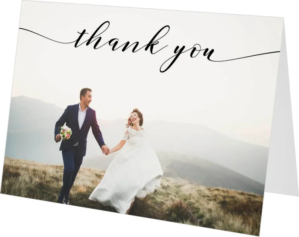 Classy Type Thank You Cards