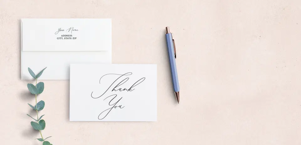 Front with Envelope Design