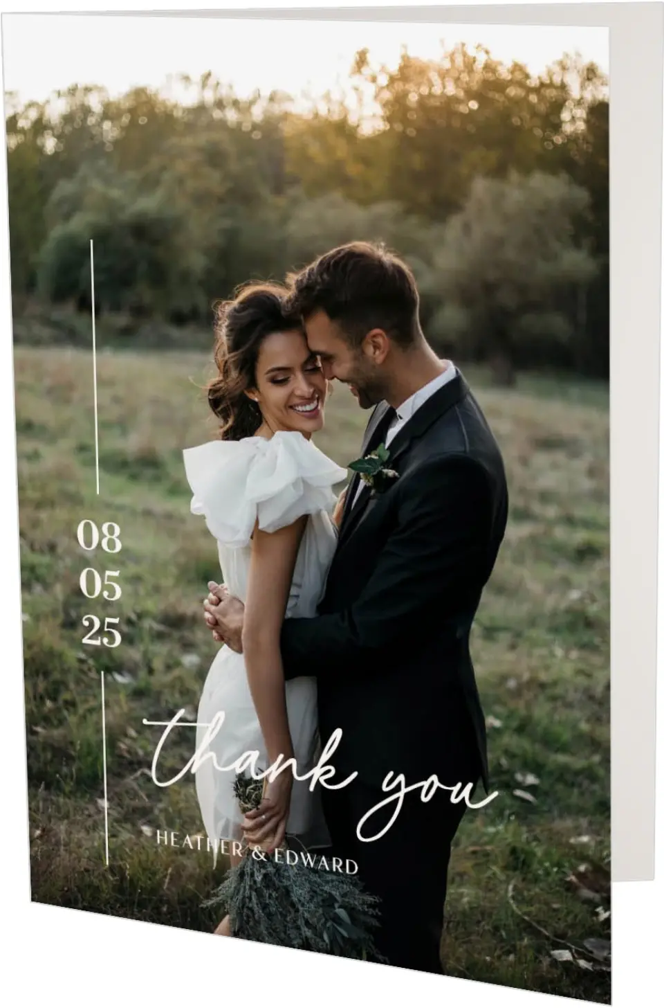 The Heather Thank You Cards