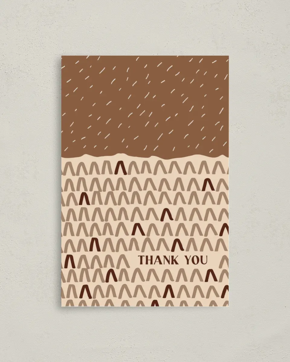 This is a 4" x 6" Folded Personal Stationery called Quirky Quips printed in full color on Premium Smooth paper